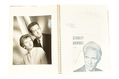 Lot 25 - MUSICIANS - LARGE ALBUM OF MID-CENTURY MUSICIAN AUTOGRAPHS