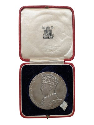 Lot 547 - 1937 ROYAL MINT CASED GEORGE VI CORONATION MEDAL