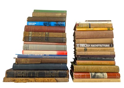 Lot 44 - ARCHITECTURE & SIMILAR. COLLECTION OF REFERENCE WORKS ON ENGLISH COTTAGES, FURNISHINGS ETC