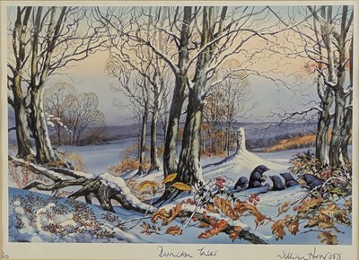 Lot 80 - HORWOOD, WILLIAM. 1980 DUNCTON TALES SIGNED LIMITED EDITION PRINT FROM COVER ILLUSTRATION