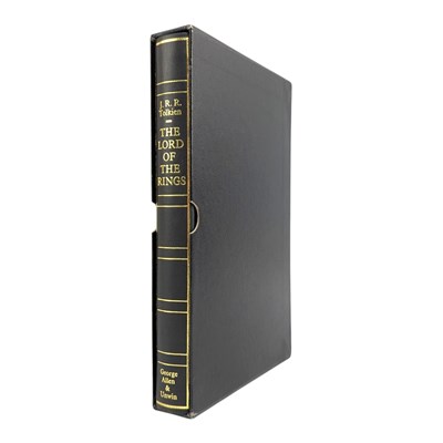 Lot 20 - TOLKIEN, J. R. R. 1974 THE LORD OF THE RINGS DELUXE EDITION THIRD IMPRESSION IN SLIPCASE