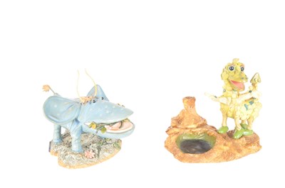 Lot 228 - ROBERT HARROP - THE CLANGERS - EIGHT 21ST CENTURY RESIN FIGURES