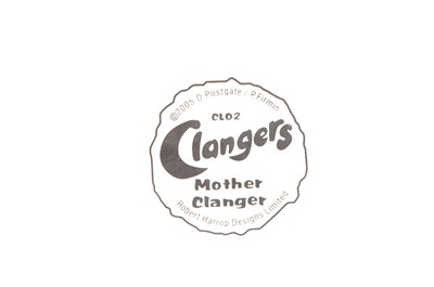 Lot 228 - ROBERT HARROP - THE CLANGERS - EIGHT 21ST CENTURY RESIN FIGURES