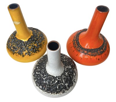 Lot 61 - KREUTZ KERAMIK - THREE 1960S WEST GERMAN VASES
