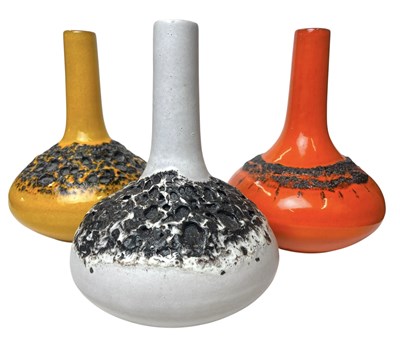 Lot 61 - KREUTZ KERAMIK - THREE 1960S WEST GERMAN VASES