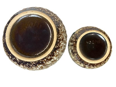 Lot 71 - JOPEKO KERAMIK - MODEL 416 & 402 - PAIR OF 60S WEST GERMAN JUGS
