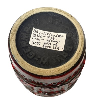Lot 9 - BAY KERAMIK - MODEL 60/20 - 1970S WEST GERMAN VASE