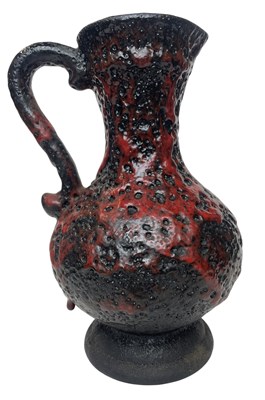 Lot 17 - JOKEPO KERAMIK - MODEL 70/20 - 1960S WEST GERMAN VASE JUG