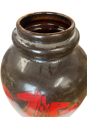 Lot 56 - SCHEURICH KERAMIK - MODEL 286 - LARGE WEST GERMAN VASE