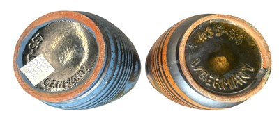 Lot 70 - SIERY FOR CARSTENS - MODEL 435 - PAIR OF WEST GERMAN VASES