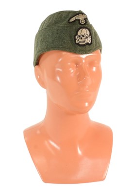 Lot 394 - WWII SECOND WORLD WAR GERMAN WAFFEN SS ENLISTED MANS SIDECAP