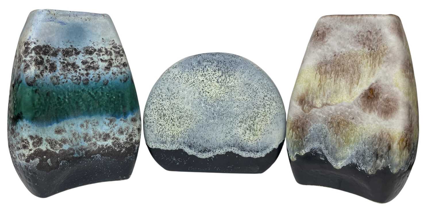 Lot 30 - DUMLER & BREIDEN - SELECTION OF THREE 1960S GERMAN VASES