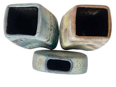 Lot 30 - DUMLER & BREIDEN - SELECTION OF THREE 1960S GERMAN VASES