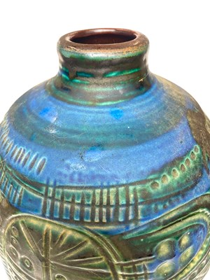 Lot 4 - HEUCKEROTH FOR CARSTENS - MODEL 7087 - PREHISTORIC VASE