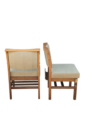 Lot 568 - ROSEHILL FURNITURE - SET OF FOUR MODERN CHURCH FAITH CHAPEL CHAIRS