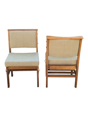 Lot 568 - ROSEHILL FURNITURE - SET OF FOUR MODERN CHURCH FAITH CHAPEL CHAIRS