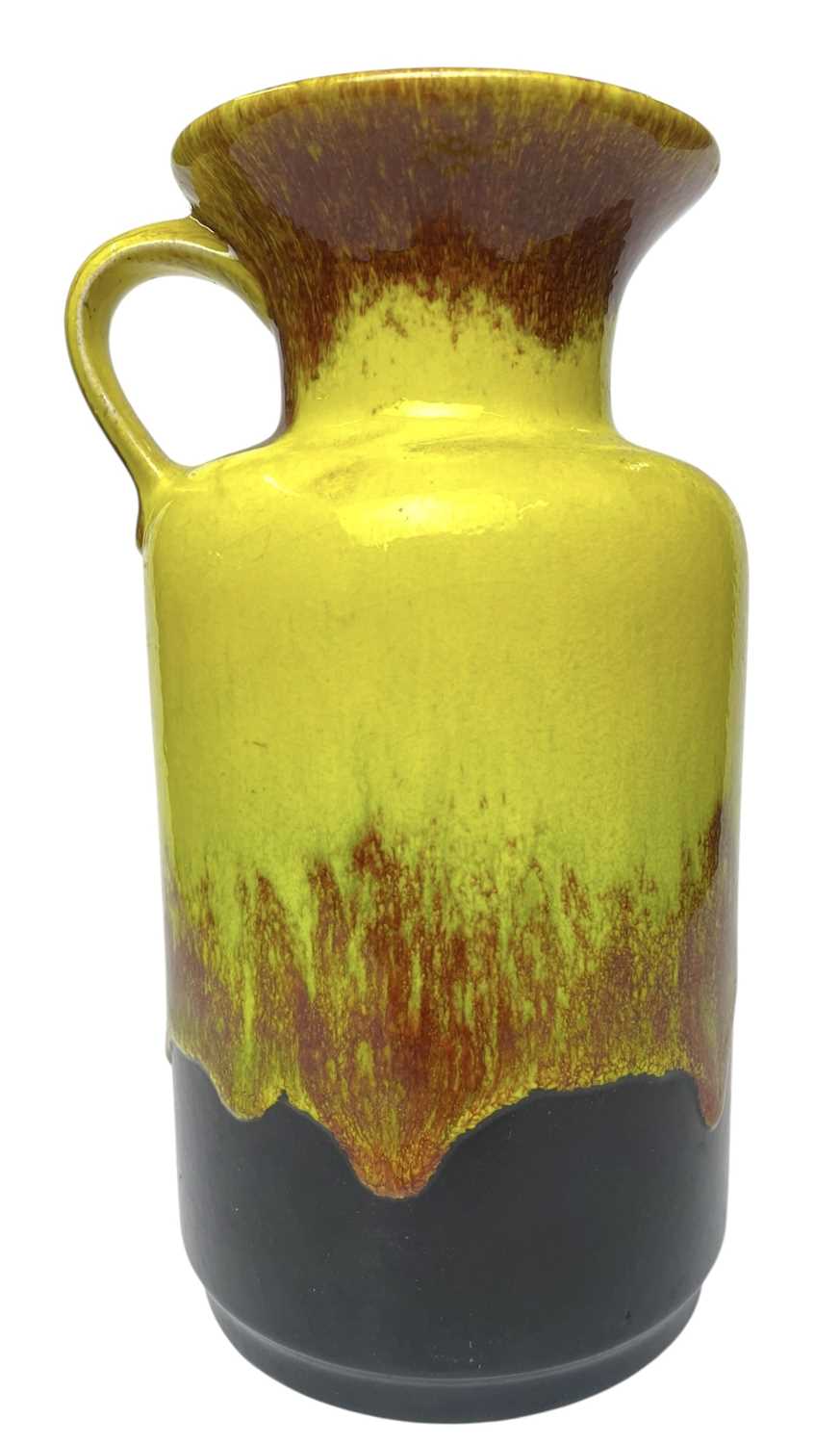 Lot 7 - JOPEKO - MODEL 602/12/20 - 1970S WEST GERMAN POTTERY VASE