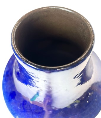 Lot 24 - WEST GERMAN POTTERY MAKER - 1960S TEXTURED RED VASE