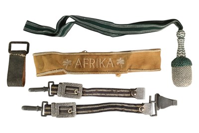Lot 369 - COLLECTION OF GERMAN INTEREST DAGGER HANGERS & CUFF TITLE