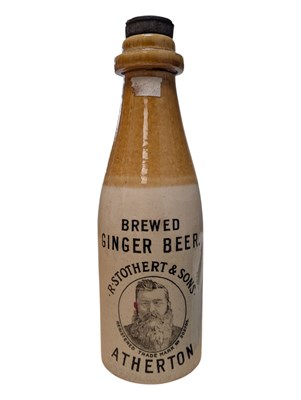 Lot 7 - R. STOTHERT & SONS - EARLY 20TH CENTURY STONEWARE GINGER BEER BOTTLE