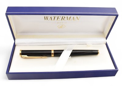 Lot 2 - CASED WATERMAN OF PARIS FOUNTAIN PEN IN PRESENTATION CASE