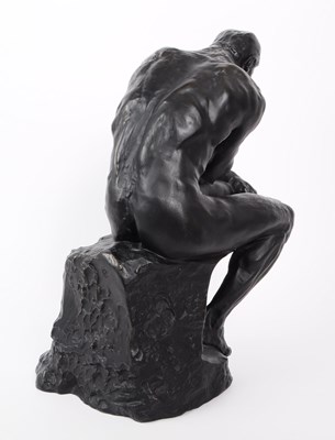Lot 201 - AUGUSTE RODIN - REPRODUCTION COPY OF THE SCULPTURE THE THINKER