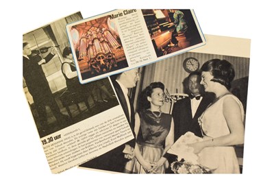Lot 189 - MUSICIANS - LARGE ALBUM OF MID-CENTURY MUSICIAN AUTOGRAPHS