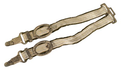 Lot 377 - WWII SECOND WORLD WAR GERMAN ARMY DAGGER HANGERS