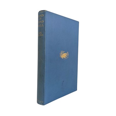 Lot 27 - MILNE, AA. 1929 TOAD OF TOAD HALL FIRST EDITION