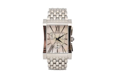 Lot 523 - STAINLESS STEEL PIERRE BALMAIN WRISTWATCH