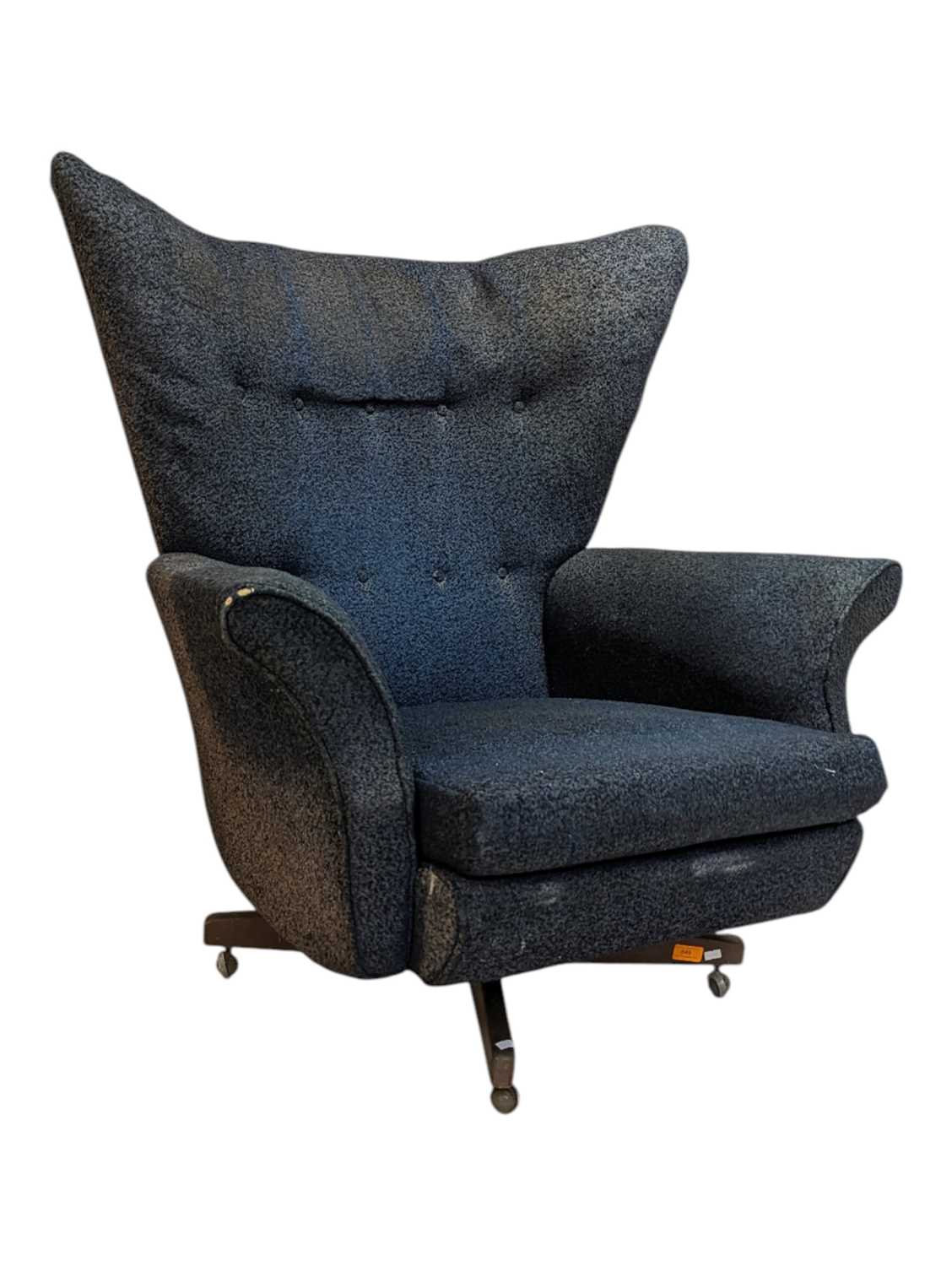 Lot 572 - G-PLAN FURNITURE BLOFIELD WING BACK MID CENTURY ARMCHAIR