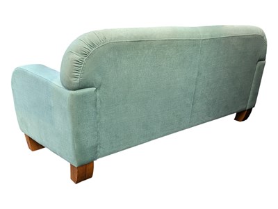 Lot 804 - DELCOR - A CONTEMPORARY DESIGNER DELCOR DECO STYLE SOFA SETTEE
