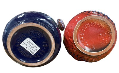 Lot 94 - CARSTENS TONNIESHOF - PAIR OF 1960S WEST GERMAN VASE