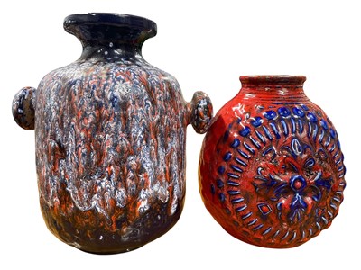 Lot 94 - CARSTENS TONNIESHOF - PAIR OF 1960S WEST GERMAN VASE