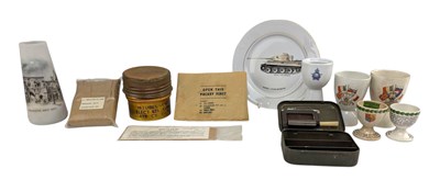 Lot 41 - COLLECTION OF MILITARY RELATED ITEMS INCLUDING GUN CLEANING KIT