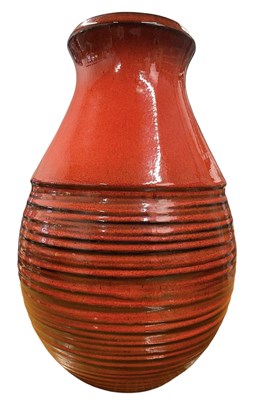 Lot 92 - JASBA KERAMIK - MODEL 903 11 25 - 1960S WEST GERMAN POTTERY VASE