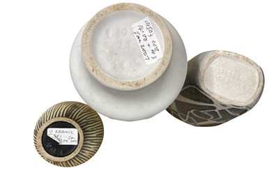 Lot 39 - Ü Keramik - A SELECTION THREE OF 1960S WEST GERMAN VASES