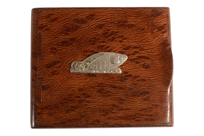 Lot 482 - WWI FIRST WORLD WAR BRITISH BURWOOD CIGARETTE CASE - TANK CORPS