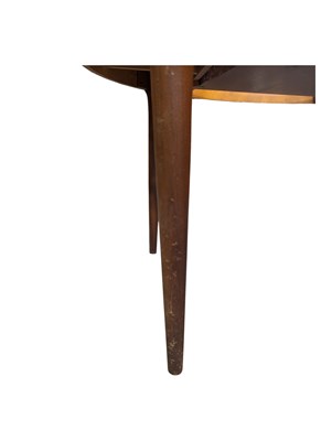 Lot 842 - MEREDEW FURNITURE - MID CENTURY TEAK WOOD EXTENDING DINING TABLE