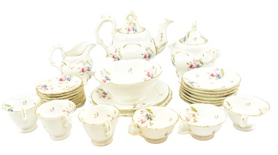 Lot 112 - 19TH CENTURY SAMUEL ALCOCK PORCELAIN PART TEA SERVICE