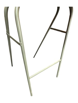 Lot 587 - ROBIN DAY FOR HILLE FURNITURE - SET OF FIVE VARIOUS COLOUR BAR STOOL - CHAIRS