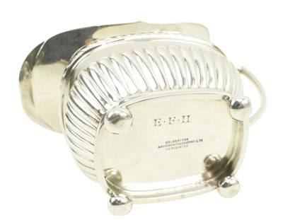 Lot 5 - EARLY 20TH CENTURY EDWARD VII HALLMARKED SILVER TEA SERVICE