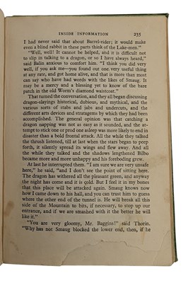 Lot 30 - TOLKIEN, J. R. R. 1946 THE HOBBIT, FIRST EDITION, FOURTH IMPRESSION