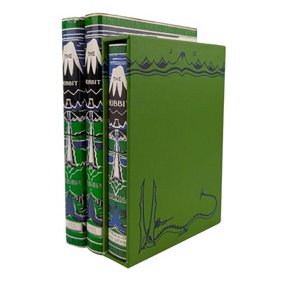 Lot 24 - TOLKIEN, J. R. R. THE HOBBIT FACSIMILE EDITION & TWO 50TH ANNIVERSARY EDITIONS