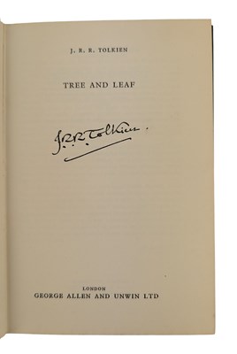 Lot 21 - TOLKIEN, J. R. R. 1964-1975 SMITH WOOTTON MAJOR & TREE AND LEAF: FIRST AND SECOND IMPRESSIONS