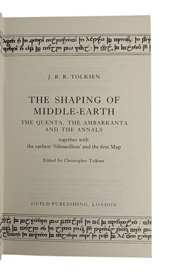 Lot 9 - TOLKIEN, J. R. R. 1986-9 THE TREASON OF ISENGARD & THE SHAPING OF MIDDLE EARTH