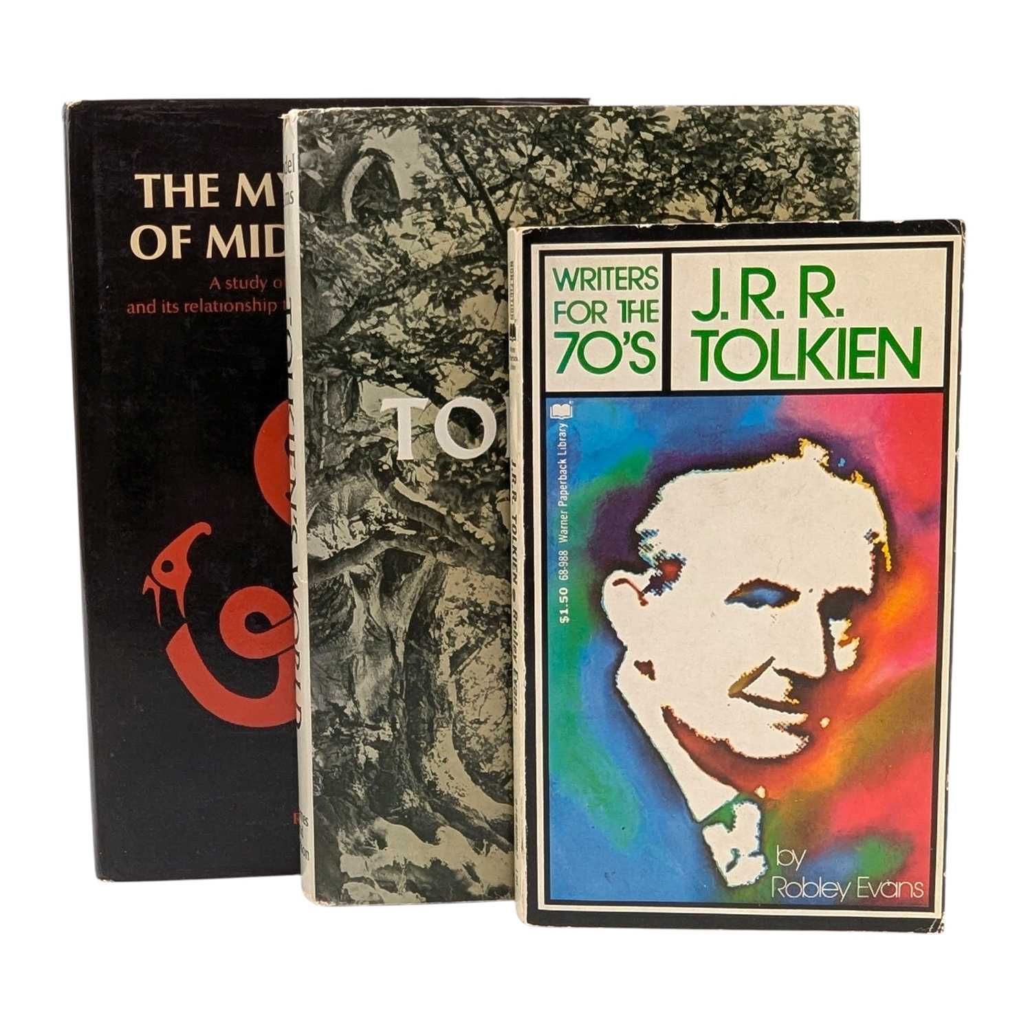 Lot 11 - 1972-7 THREE STUDIES OF J. R. R. TOLKIEN AND MIDDLE EARTH: ROBLEY EVANS, RANDEL HELMS & RUTH S, NOEL