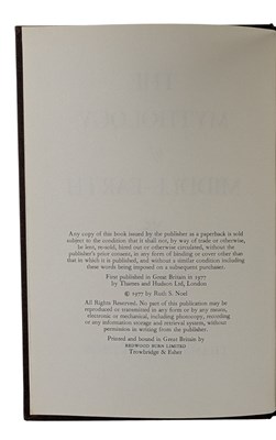 Lot 11 - 1972-7 THREE STUDIES OF J. R. R. TOLKIEN AND MIDDLE EARTH: ROBLEY EVANS, RANDEL HELMS & RUTH S, NOEL