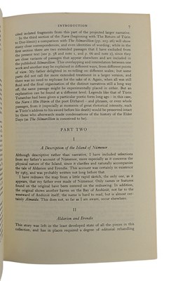 Lot 12 - TOLKIEN, J. R. R. 1980 UNFINISHED TALES FIRST EDITION, FIRST IMPRESSION