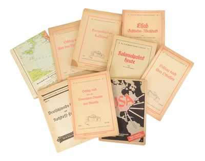 Lot 339 - WWII SECOND WORLD WAR GERMAN TORNISTER PACK BOOKS